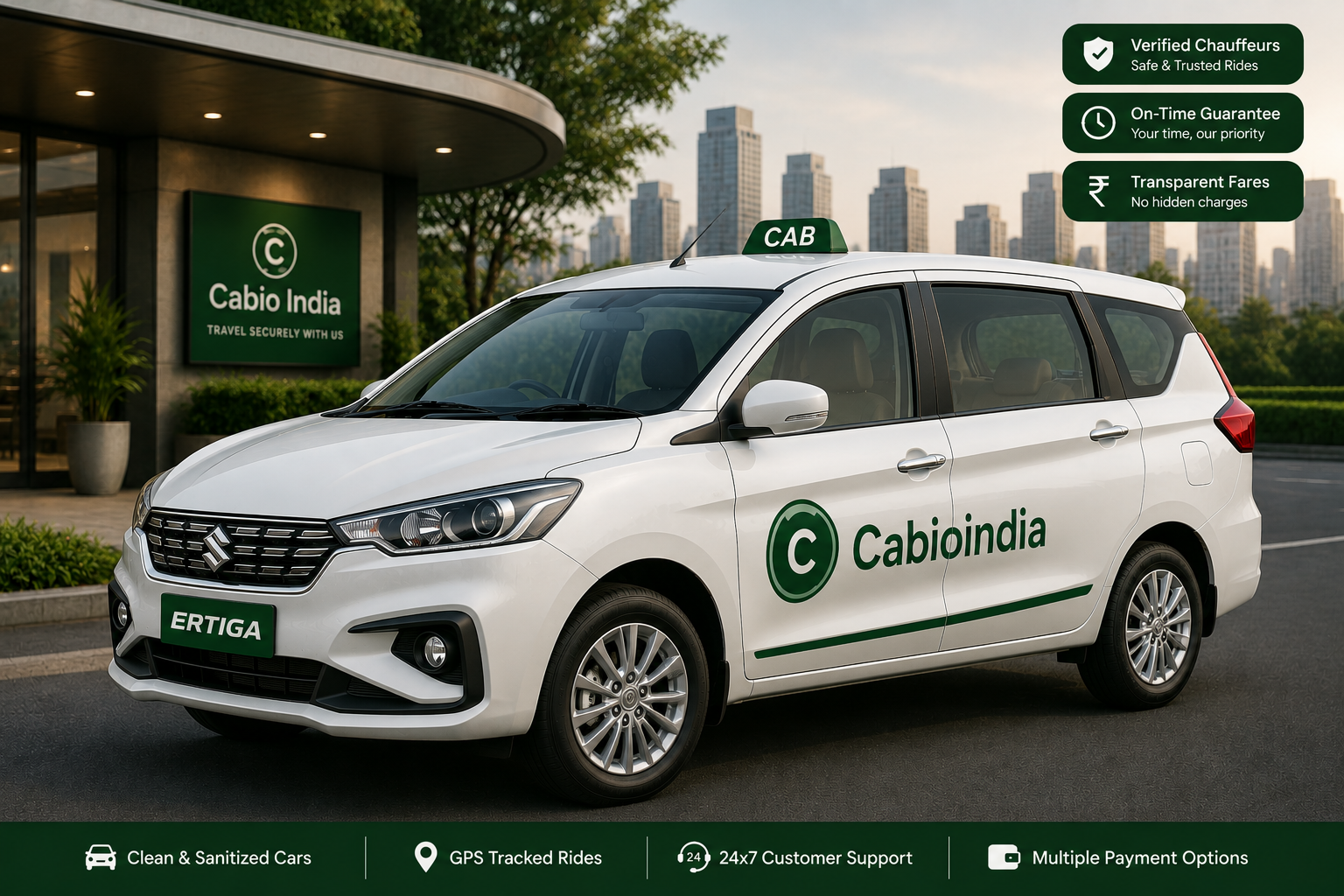 SUV (Ertiga) cab booking Ahmedabad